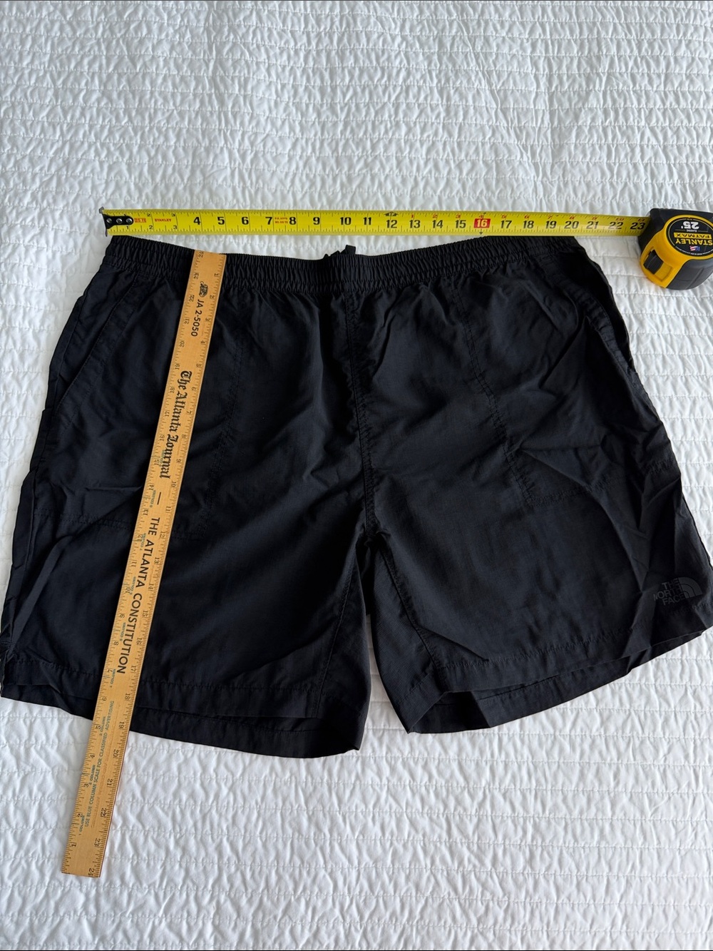 The North Face Class V Pull-On Shorts XXL Black Lightweight Hiking Trail Shorts